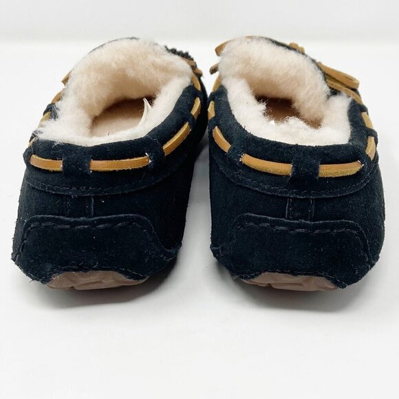 UGG | Dakota Slipper Black Suede Women's 6 - Picture 5 of 10